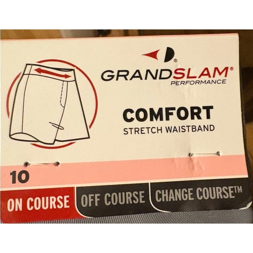 Grand Slam Women's Light Gray Athletic Shorts - Picture 6 of 8